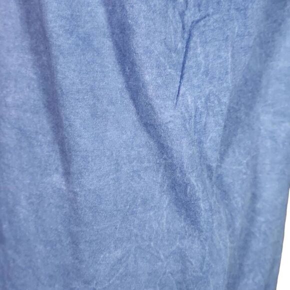 Nirvana Unisex Size Large Blue Yellow Smiley Face Tie Dye Shirt - Picture 4 of 7